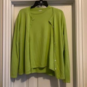 Woman’s Worthington Sweater Set, Sizes M & L
